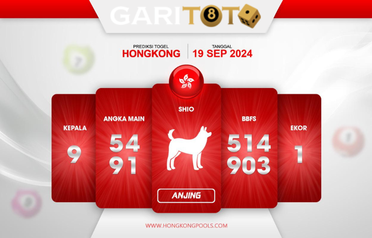 Prediksi GARITOTO Syair HK 19 September 2024 dari Sungai Langkok yang Terpercaya.