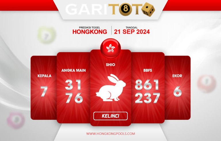 Prediksi GARITOTO Syair HK 23 September 2024 dari Sinaka yang Terpercaya.