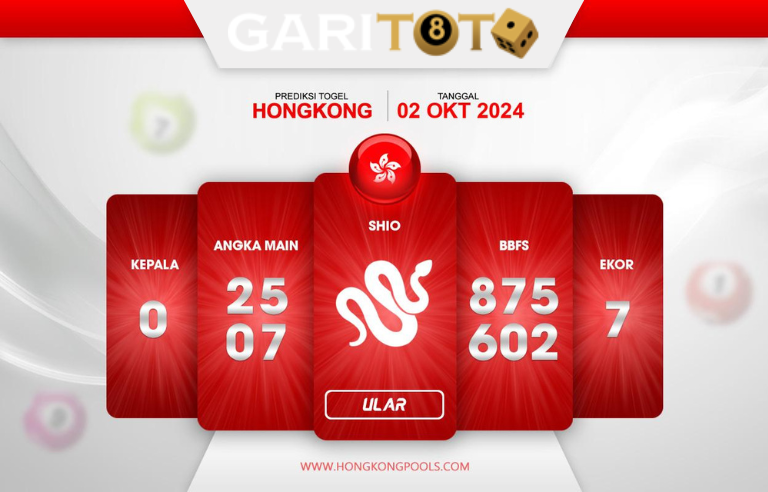 Prediksi GARITOTO Syair HK 02 Oktober 2024 dari Malancan yang Terpercaya.