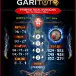 Prediksi GARITOTO Syair HK 31 Oktober 2024 dari RENGAT BARAT yang Terpercaya.