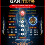 Prediksi GARITOTO Syair HK 11 November 2024 dari TAMBANG yang Terpercaya.