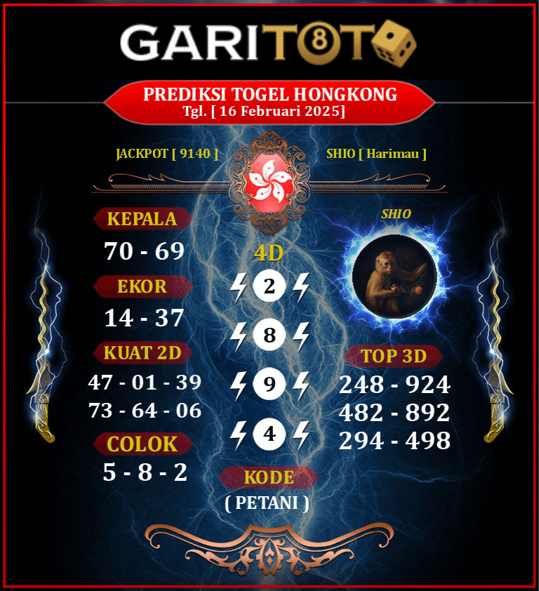 Prediksi GARITOTO Syair HK 16 FEBRUARI 2025 dari Sawah Tingkeum yang Terpercaya.